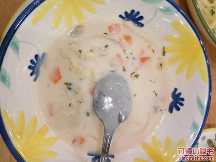 奶油海鲜汤