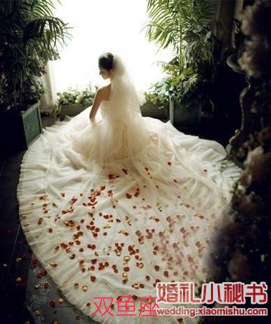 适合十二星座婚纱图片_12星座适合的婚纱