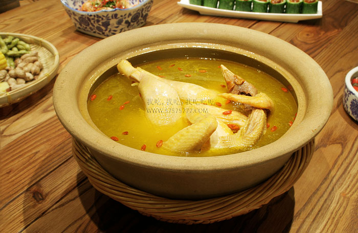 苏北虫草土鸡汤,芙蓉村饭庄 苏北虫草土鸡汤价