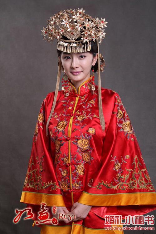 美食头条 古典婚服之秀禾装      那些荧屏上的秀