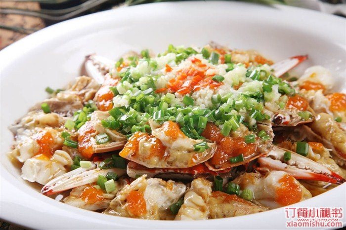 葱油膏蟹
